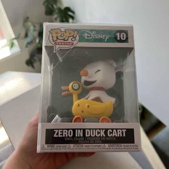 Disney Other - Collectible Disney Funko Popsies Zero in Duck Cart